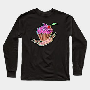 Sweet-Cupcake Long Sleeve T-Shirt